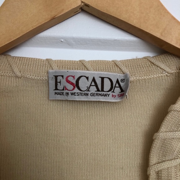 ☀️ 2/40$ Vintage Escada cardigan, size s - Picture 3 of 5